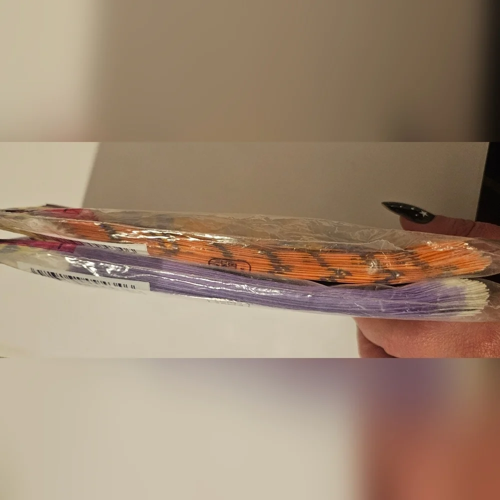 Vintage Halloween 1995 Trick Or Treat Goodie Bags Lot 2 Sets Of 40 Cat Pumpkin